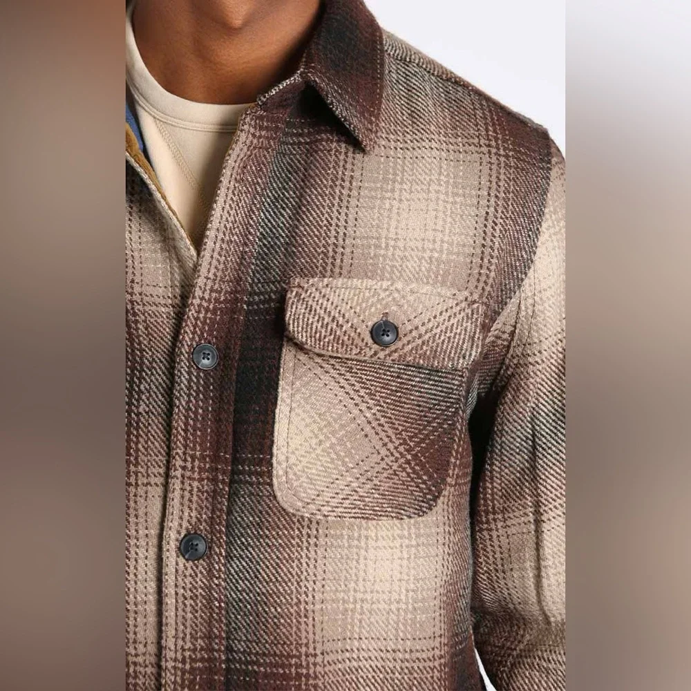 Jachs New York Wool Blend Shirt Jacket